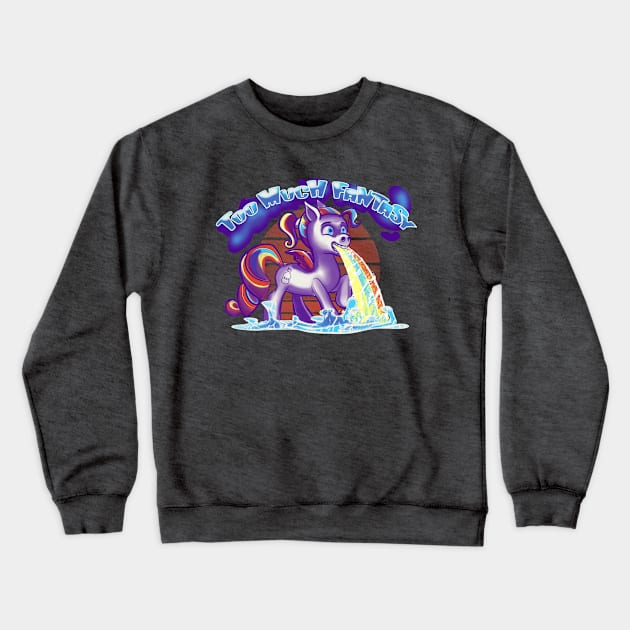 too much fantasy Crewneck Sweatshirt by sambukino